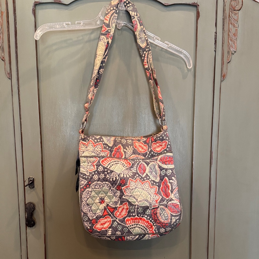 Vera Bradley Multicolor Floral Bag with matching wallet